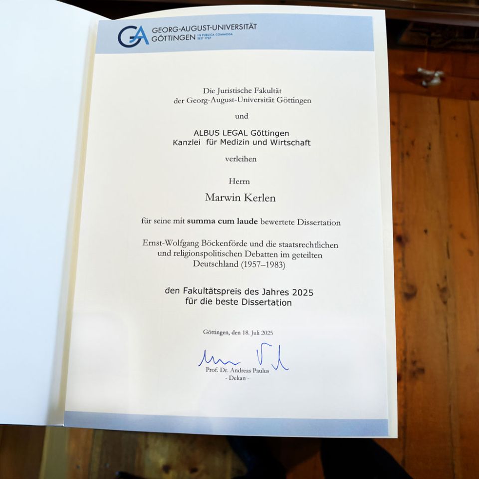 Abschlussfeier und Sommerfest 2025 der Georg-August-Universität Göttingen